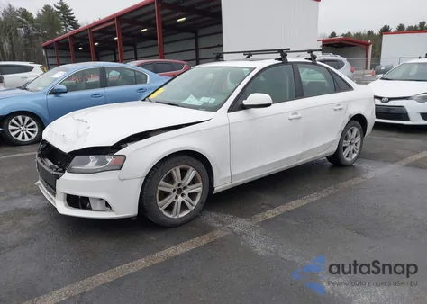2010 Audi A4 2.0T Premium z USA, uszkodzony, nr VIN WAUBFAFL6AN033374